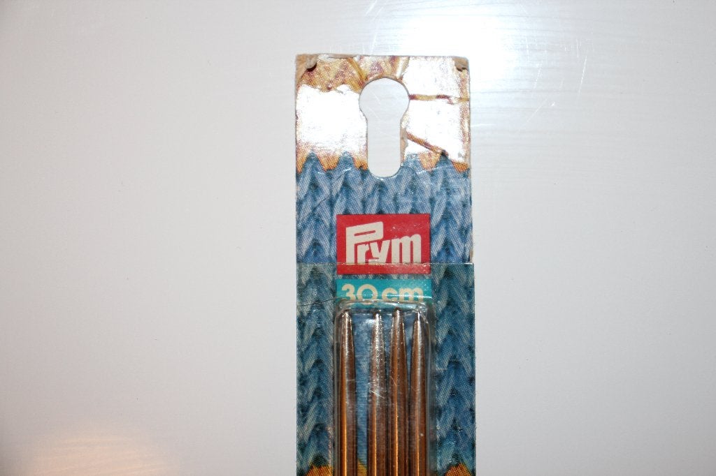 PRYM breinaalden met dubbele punt - 30cm / 3,5mm #3491, Ophalen of Verzenden, Nieuw, Breien, Naald