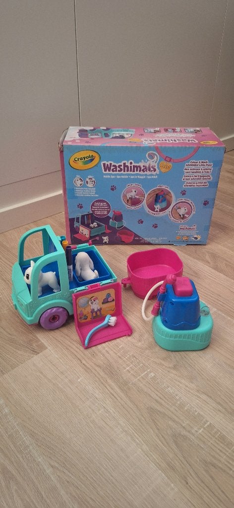 Crayola Washimals Spa Auto Speelset, Ophalen of Verzenden, Ontdekken