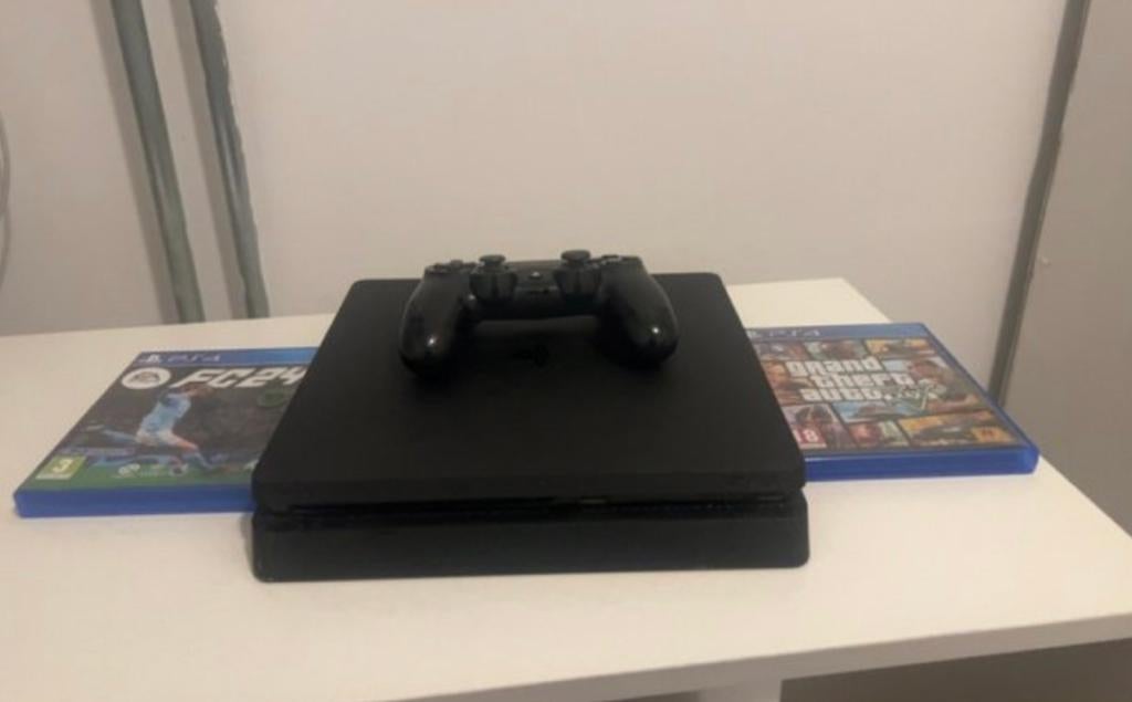 Playstation 4 gebruikt, Spelcomputers en Games, Spelcomputers | Sony PlayStation 4, Ophalen of Verzenden, 1 TB, Met 1 controller
