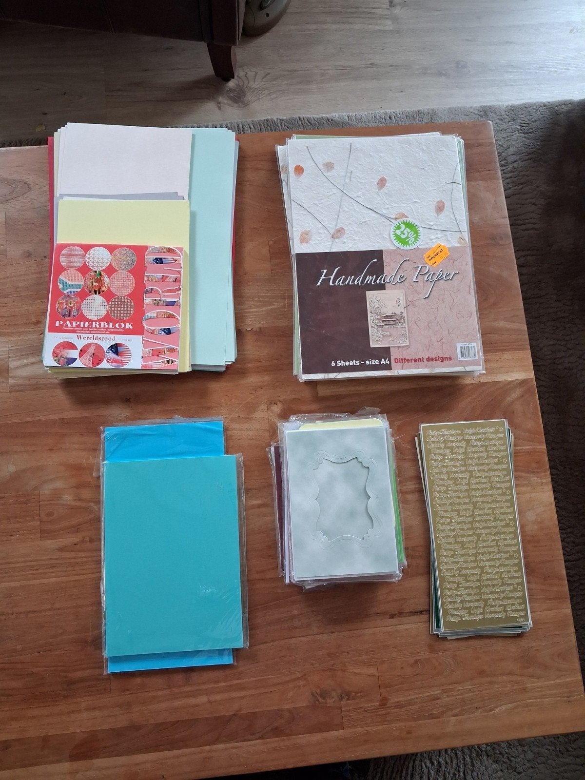 Te koop hobbypakket., Hobby en Vrije tijd, Ophalen, Papier of Karton