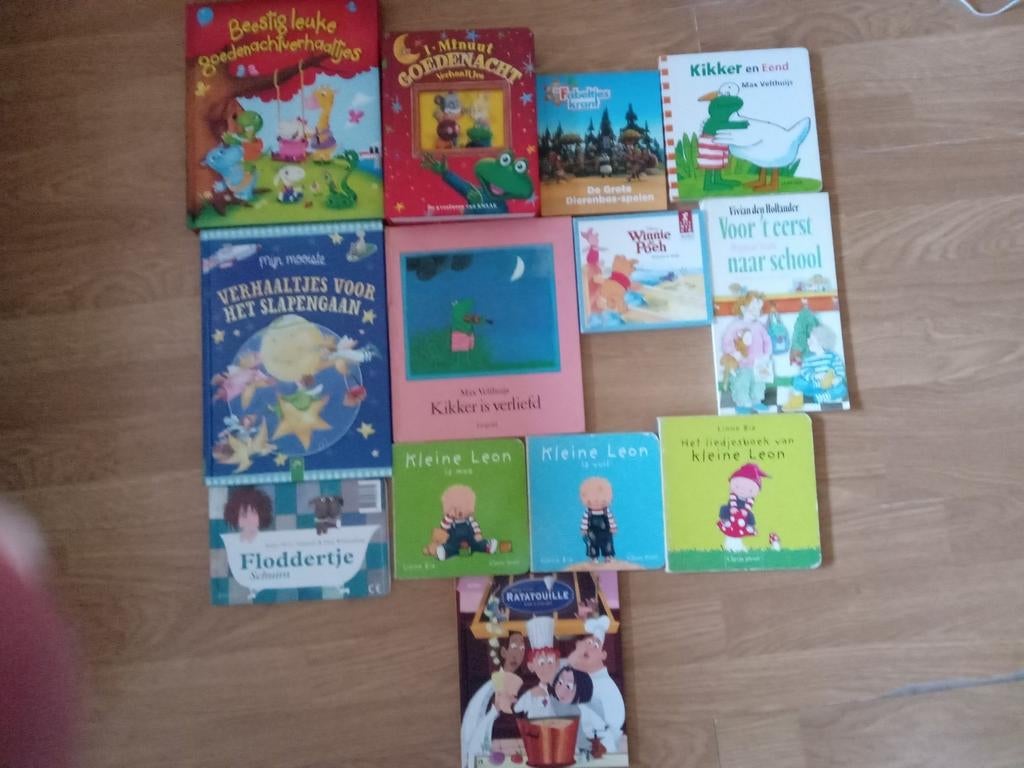 Moet WEG Veel diverse  kinderboeken, Ophalen, Gelezen, Fictie algemeen