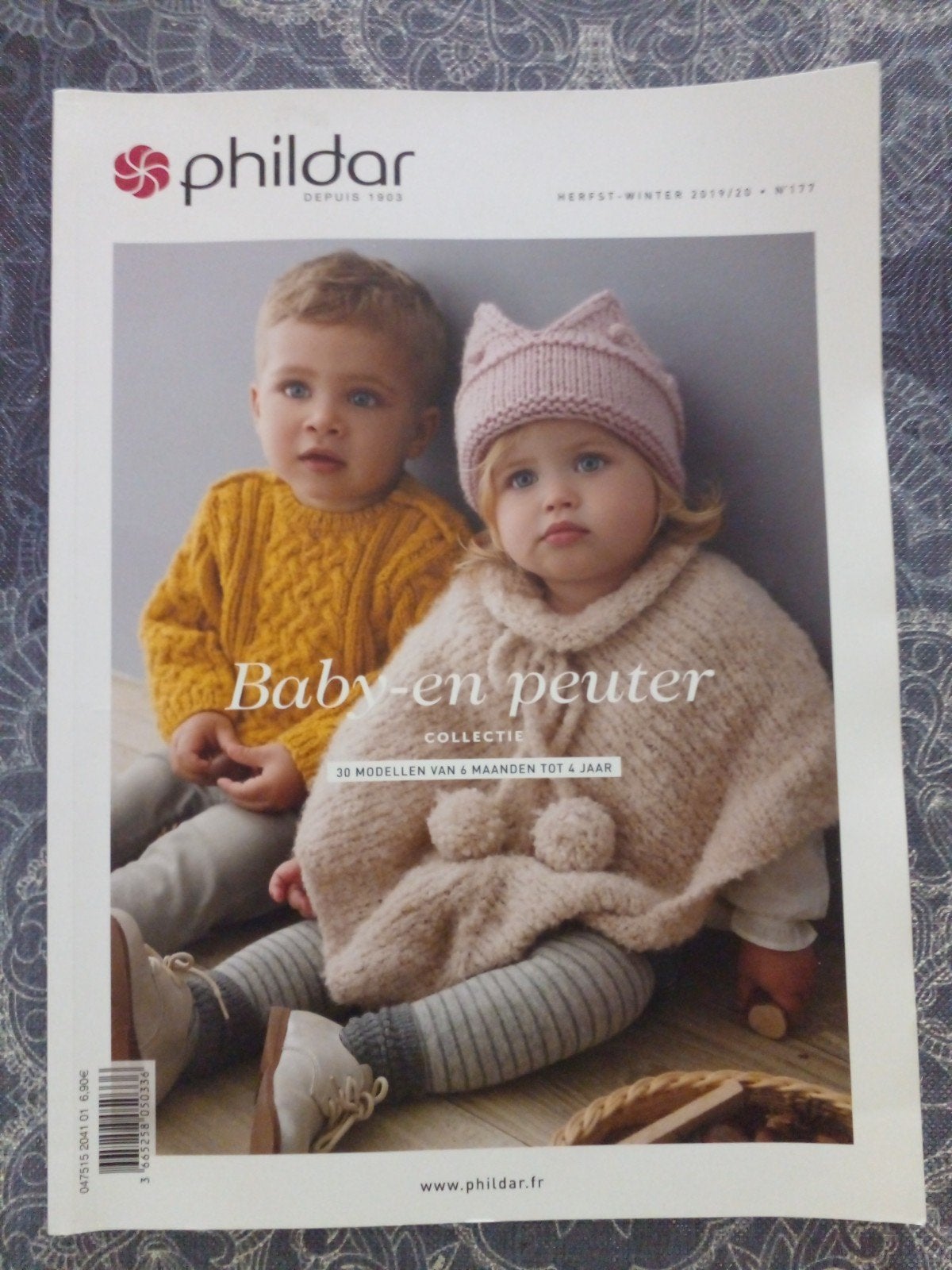 Phildar Baby- en Peuter Breiboek Herfst-Winter 2019/20, Ophalen of Verzenden