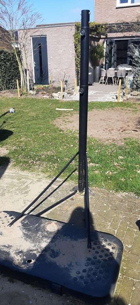 Gratis basketbalpaal (opknappertje), Ophalen, Gebruikt, Ring, Bord of Paal