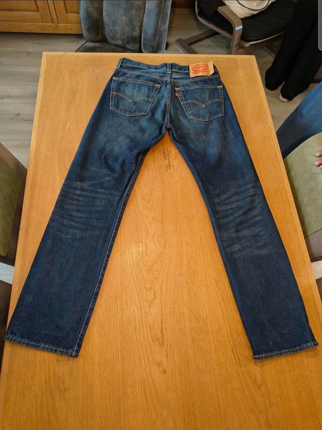 Levi's 501 Jeans W31 L32 - Zo goed als nieuw, Levi's, Blauw, W32 (confectie 46) of kleiner, Ophalen of Verzenden