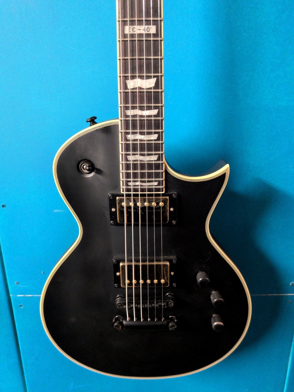 ESP LTD EC-401, Ophalen of Verzenden, Zo goed als nieuw, Western- of Steelstringgitaar, Met (piezo-)element