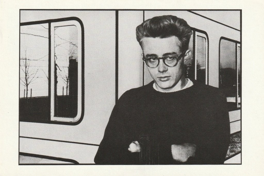 Kaart James Dean (2), Verzenden, 1980 tot heden, Ongelopen, Sterren en Beroemdheden