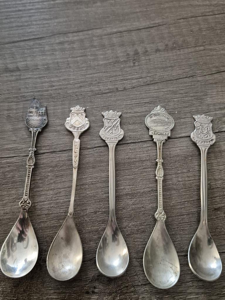 Verschillende oude lepeltjes, Ophalen of Verzenden