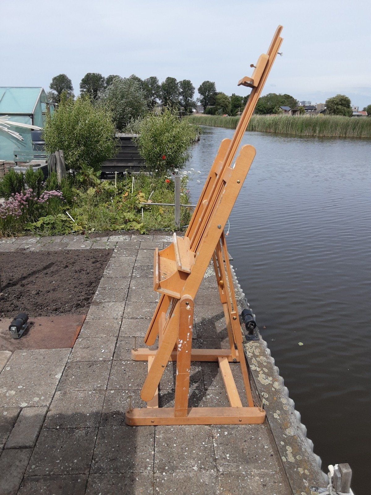 Schilders ezel, Hobby en Vrije tijd, Schilderen, Verzenden, Gebruikt, Ezel