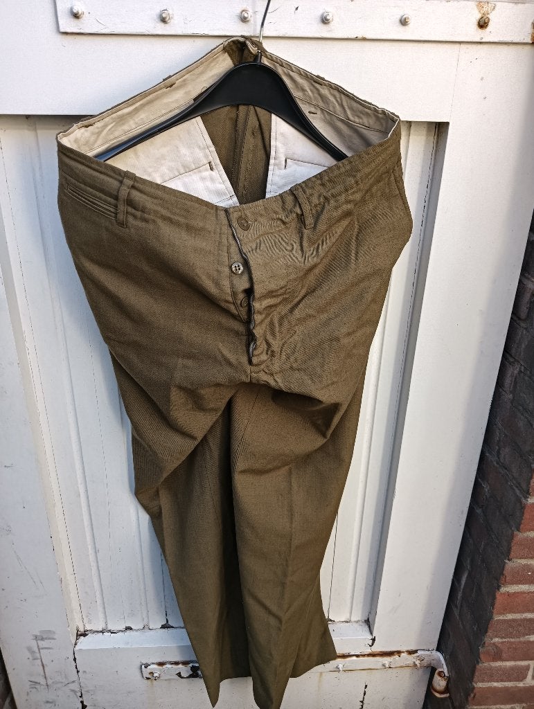 US M37 broek taille maat 98, Verzamelen, Verzenden, Landmacht, Amerika, Kleding of Schoenen