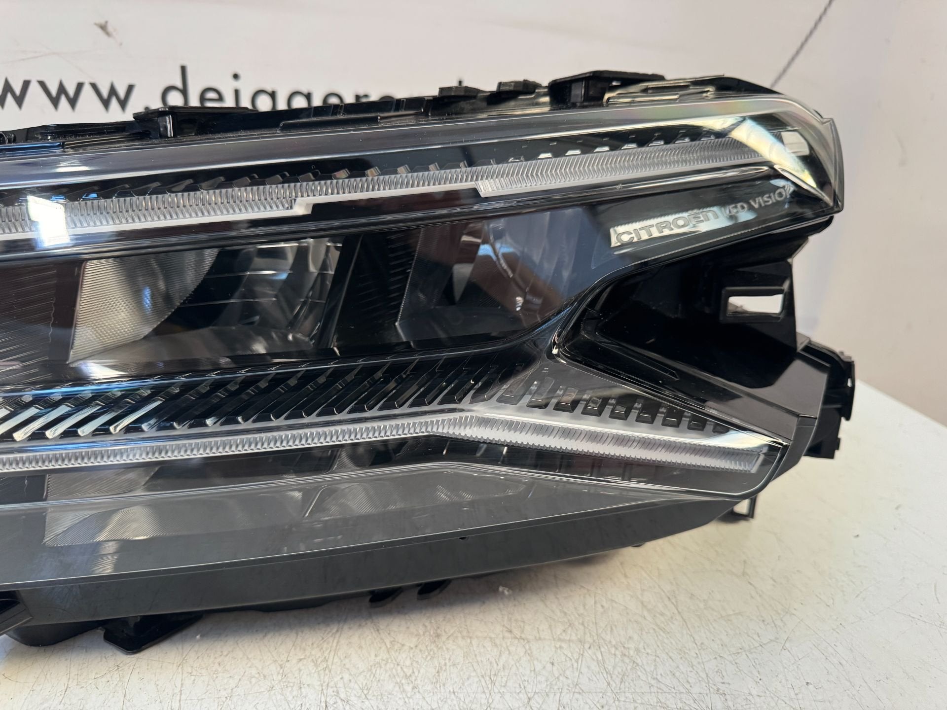 CITROEN C5 AIRCROSS LED KOPLAMP LINKS 12891010000 9845356280, Gebruikt, Citroën, Stellantis N.V., Ophalen of Verzenden