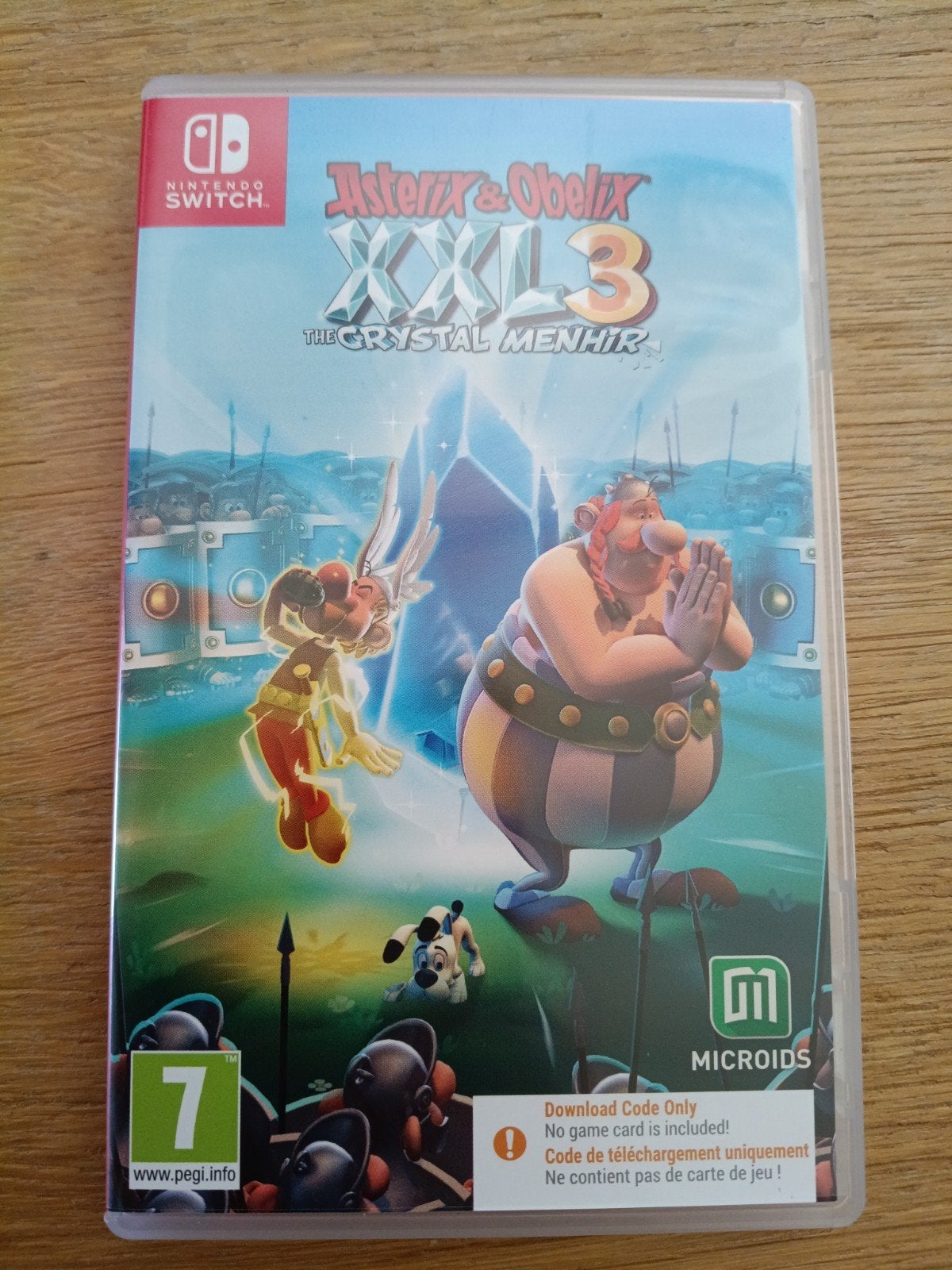 Asterix & Obelix XXL3: The Crystal Menhir (Nintendo Switch), Ophalen, Zo goed als nieuw, Met games