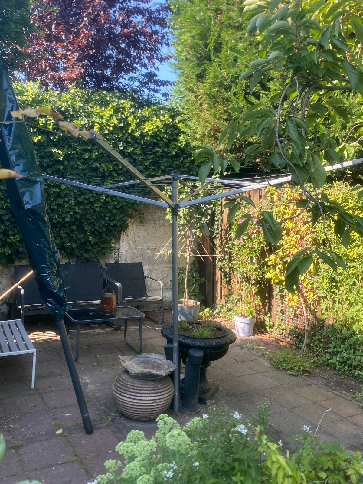 Brabantia droogmolen - Ideaal voor buiten, Tuin en Terras, Droogmolens en Wasrekken, Ophalen, Gebruikt, Droogmolen