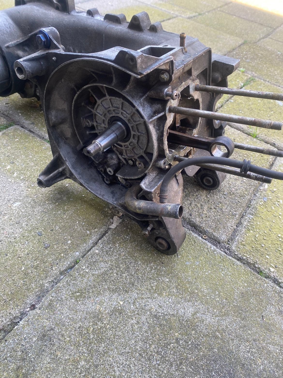 Hexagon 150 cc carters, Ophalen of Verzenden, Zo goed als nieuw, Blok, Piaggio