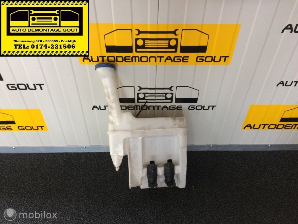 Toyota Aygo I ('05-'14)Ruitensproeierreservoir met Pompjes, Gebruikt, Toyota, Ophalen of Verzenden, Toyota