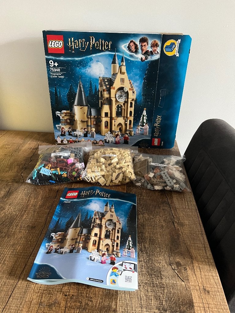 LEGO 75948 Hogwarts Clock Tower, Lego, Harry Potter, Ophalen of Verzenden, Zo goed als nieuw