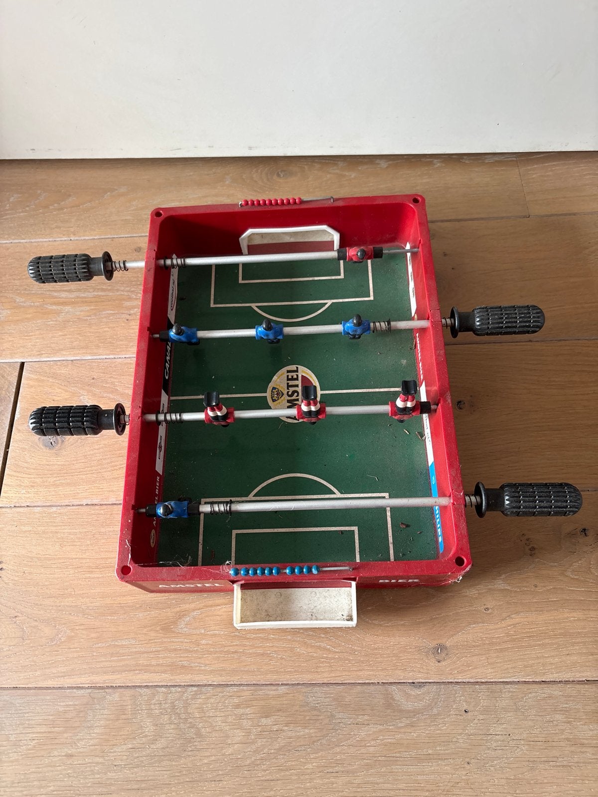 Tafelvoetbalspel - Amstel Bier editie, Ophalen of Verzenden, Gebruikt, Jongen of Meisje
