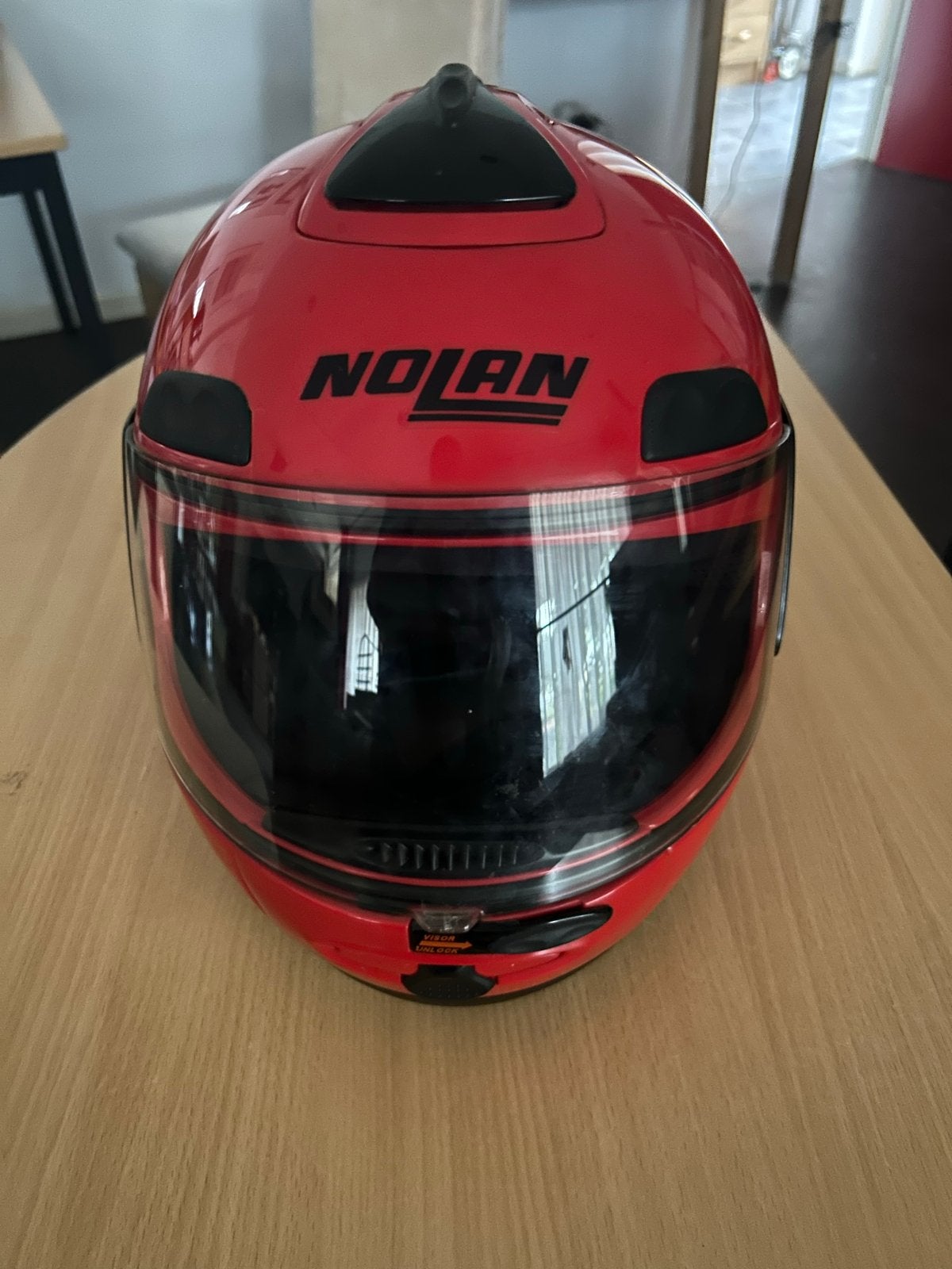 Nolan Integraalhelm Rood - Maat M, Ophalen, M, Heren, Nolan
