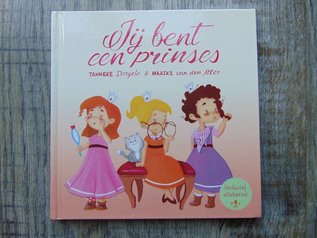 Jij bent een prinses - hardcover boek Tanneke Dorgelo, Boeken, Ophalen of Verzenden, Zo goed als nieuw, Tanneke Dorgelo, Fictie algemeen