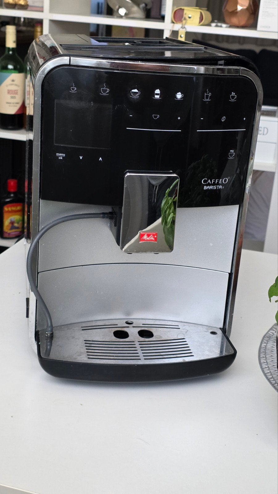 Koffiemachine Melitta Barista defect - onderdelen/rep., Witgoed en Apparatuur, Ophalen of Verzenden, Koffiemachine