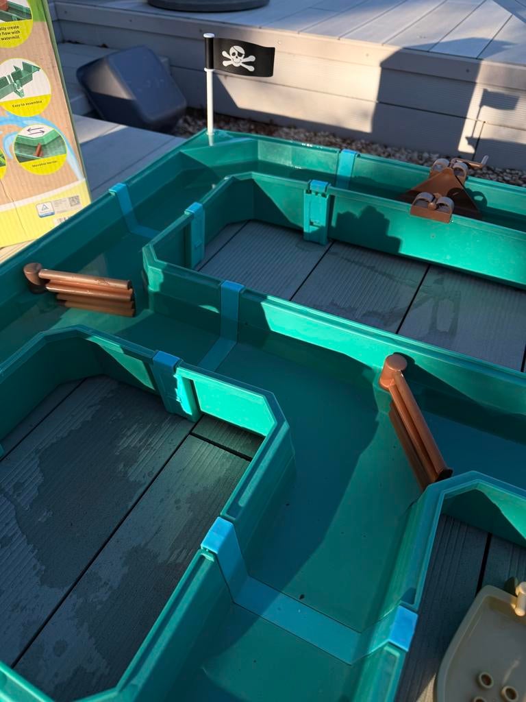 Waterplay waterbaan watertafel bootjes, Ophalen of Verzenden, Gebruikt