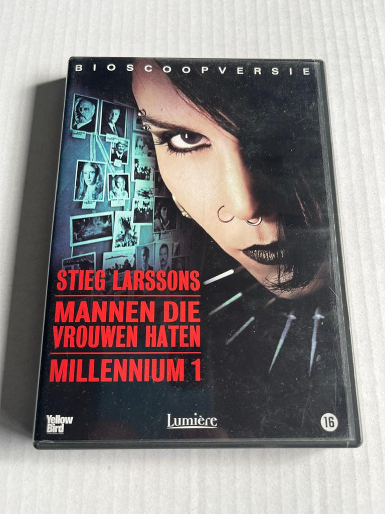 Mannen die Vrouwen Haten - Millennium 1 (DVD), Cd's en Dvd's, Vanaf 16 jaar, Ophalen of Verzenden, Gebruikt, Detective en Krimi