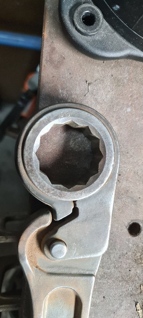 Slip ratelsleutel 36mm, Ophalen, Zo goed als nieuw