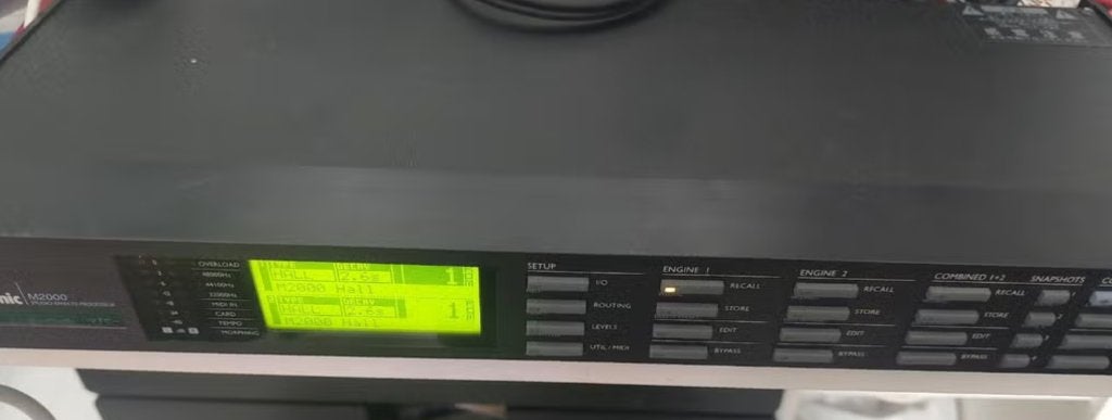 TC electronic m2000 multi effecten, Ophalen of Verzenden, Gebruikt, Reverb