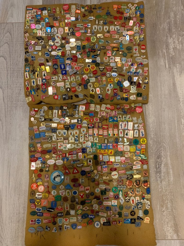 Verzameling oude speldjes, Verzamelen, Speldjes, Pins en Buttons, Ophalen of Verzenden, Gebruikt, Overige onderwerpen, Speldje of Pin