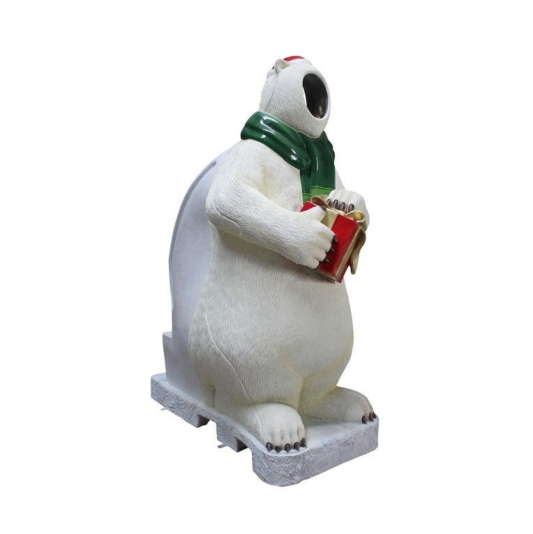Artic bear photo-op – Polar Bear 95.90 X 62.00 X 202.10 cm, Ophalen, HorecaBeelden, Nieuw, HorecaBeelden