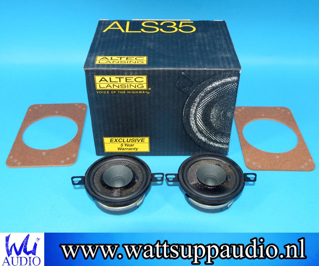 Altec Lansing ALS35 8.3 cm speakers ( Dash ) USA Made, Gebruikt, Ophalen of Verzenden, ., Support@alteclansing.com
