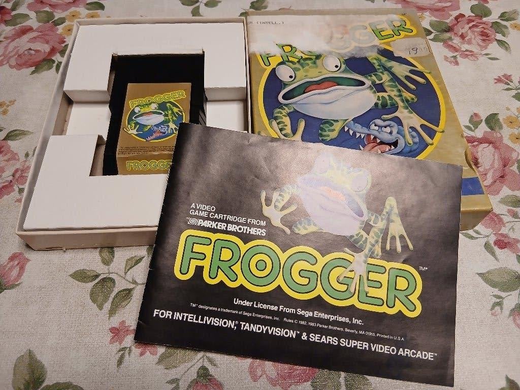 Frogger Intellivision - Parker Brothers 1983 – compleet, 1 speler, Verzenden, Gebruikt, Vanaf 3 jaar