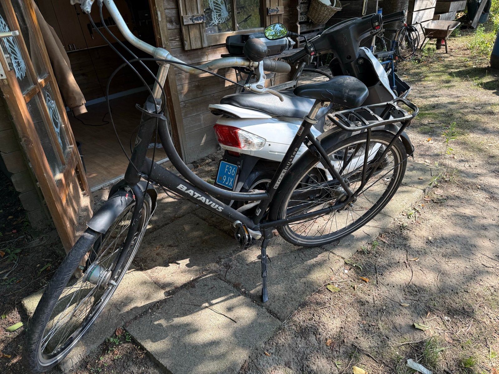 Batavus damesfiets met versnellingen en trommelrem, Ophalen, Gebruikt, Versnellingen, Batavus