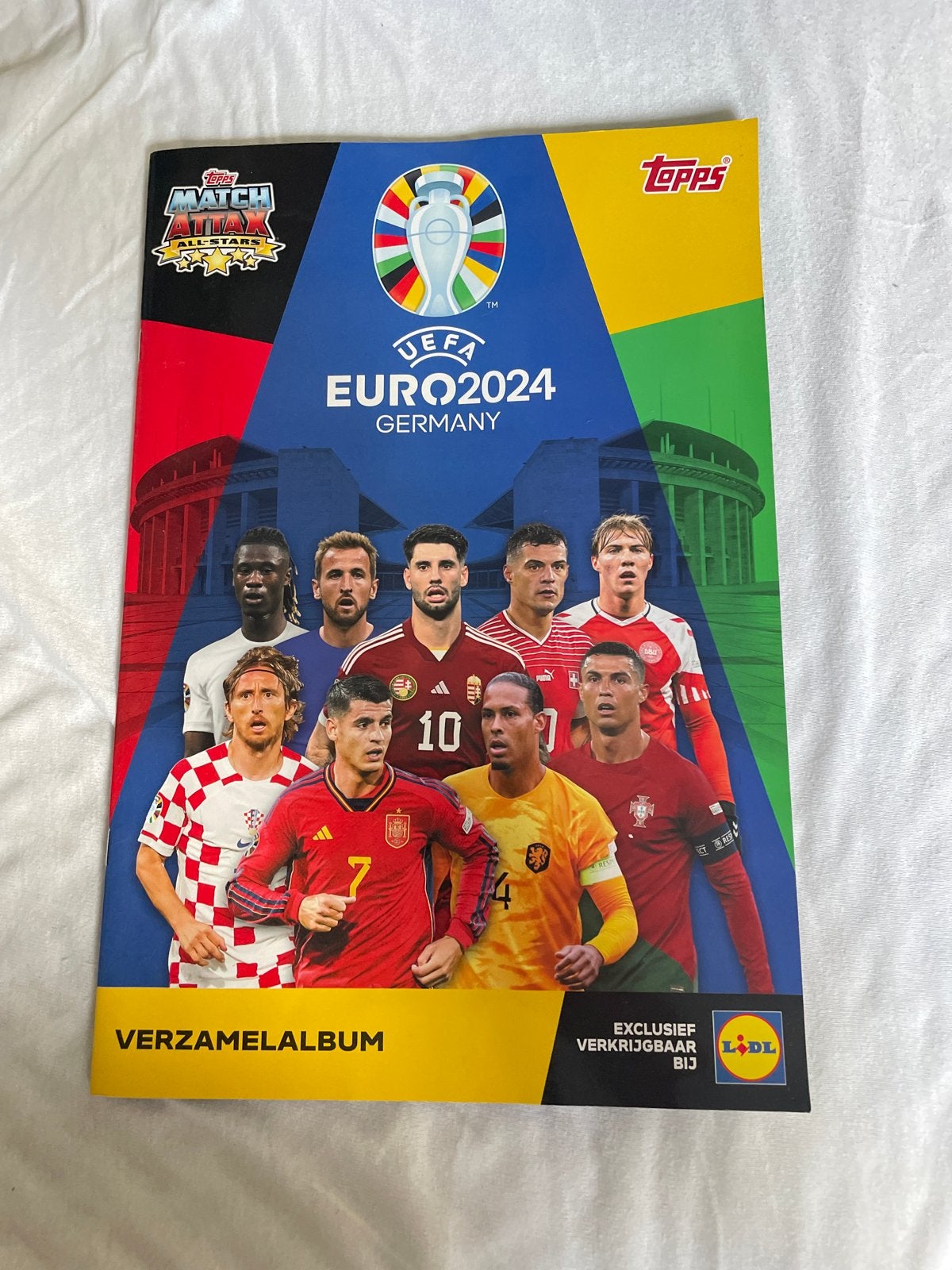Topps UEFA EURO 2024 Verzamelalbum - Nieuw, Ophalen of Verzenden, Nieuw, Stickers en Plaatjes