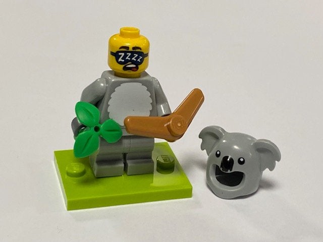 Lego Series 28 col28-6 Koala Costume Fan, Lego, Nieuw, Ophalen of Verzenden, Minifiguren serie
