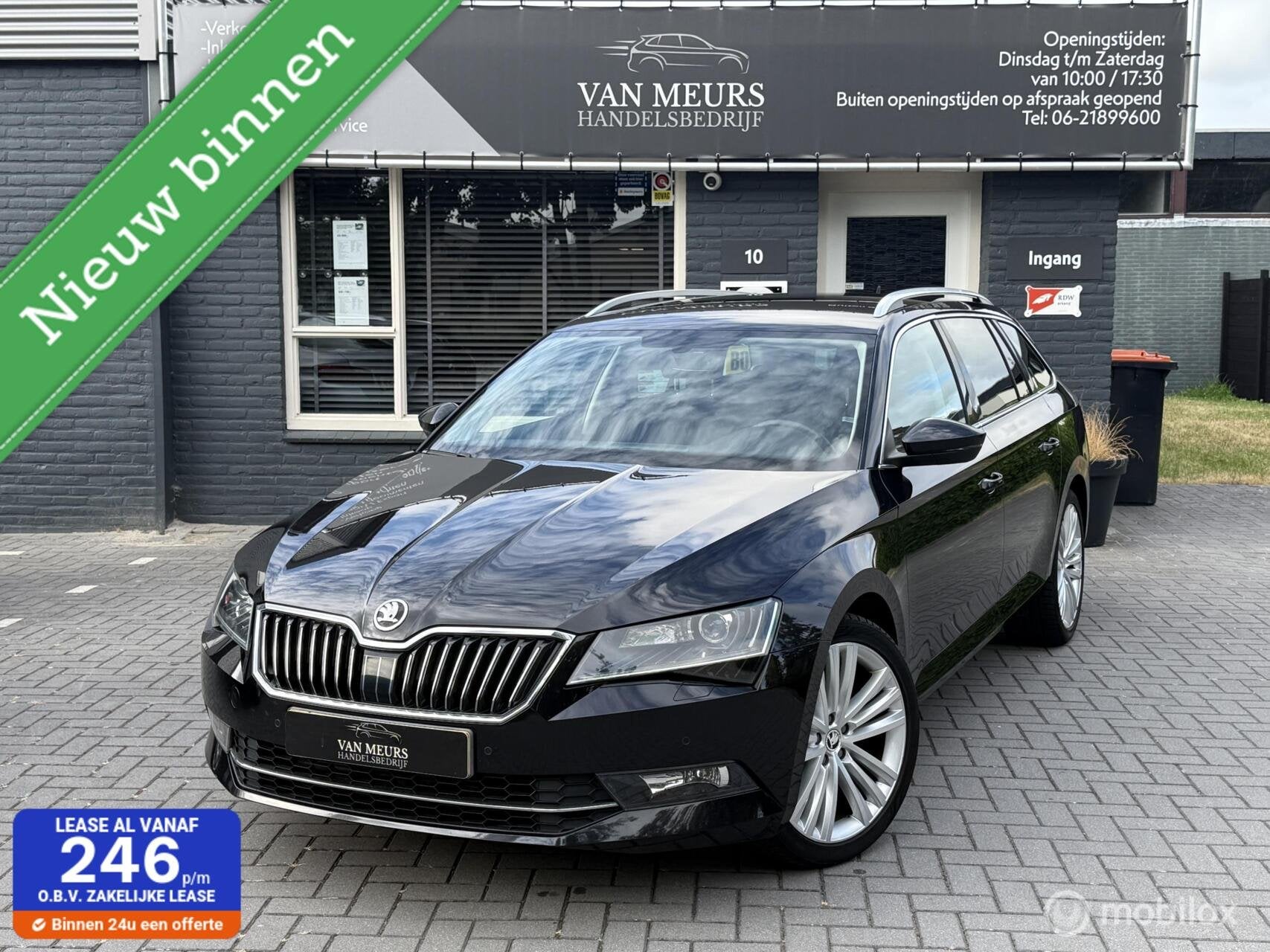 Skoda Superb Combi 1.6 TDI Greenline Business, navigatie, xe, Auto's, Skoda, Voorwielaandrijving, Stof, Gebruikt, 4 cilinders