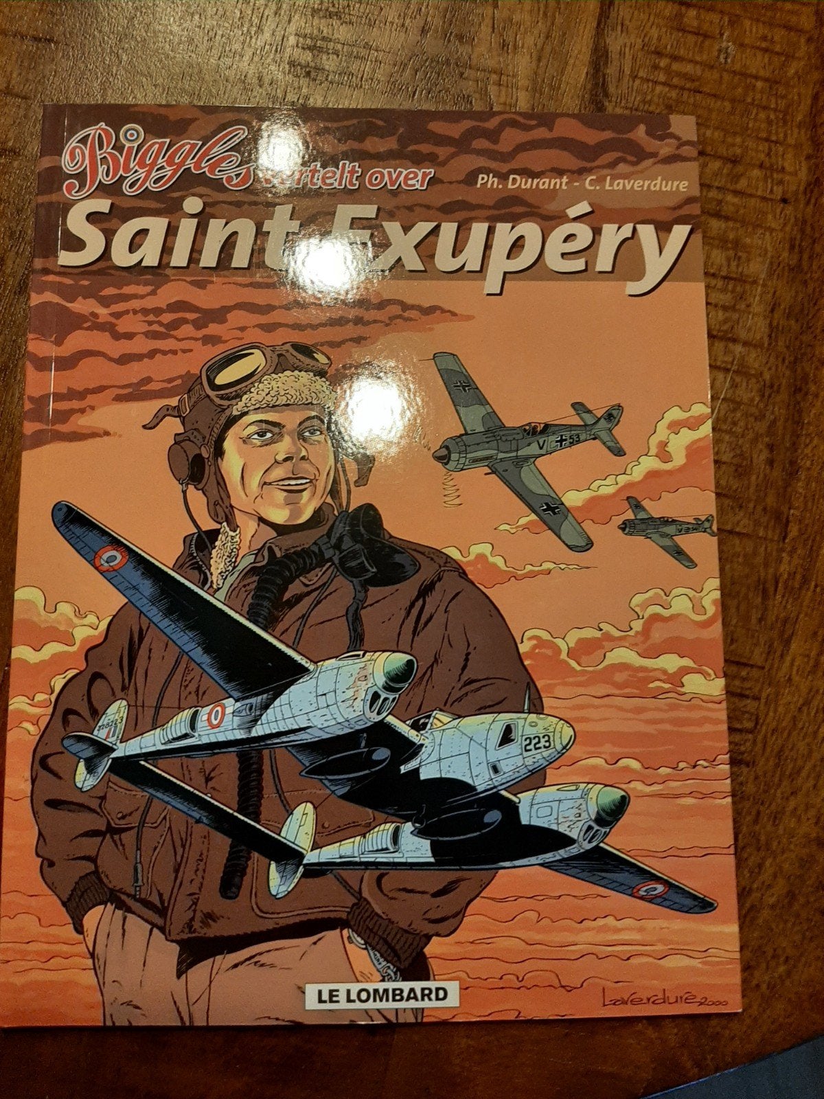 Biggles vertelt over Saint-Exupéry - Stripboek, Boeken, Eén stripboek, Ophalen of Verzenden, Gelezen, Ph. Durant, C. Laverdure