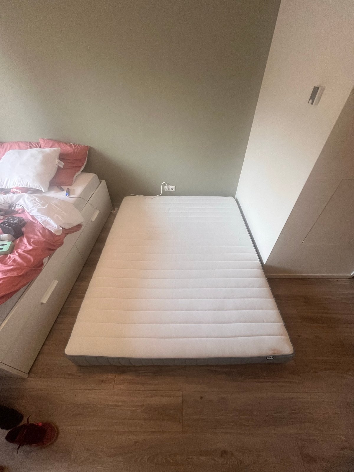 tweepersoonsmatras, niet gebruikt, 160x200 cm, Huis en Inrichting, Slaapkamer | Matrassen en Bedbodems, Ophalen, Tweepersoons