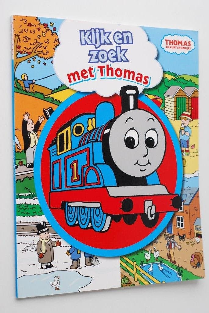 Kijk en zoek met Thomas (Memphis Belle, 2013), Verzenden, Zo goed als nieuw, 3 tot 4 jaar