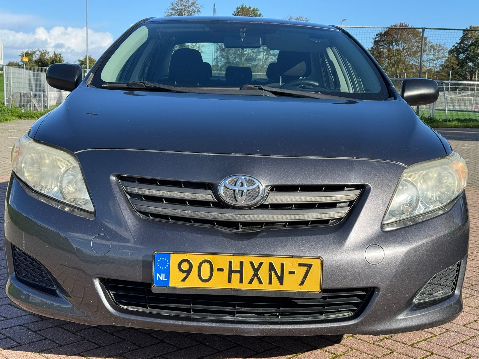 Toyota Corolla 1.6 2009 Grijs, Auto's, Voorwielaandrijving, Zwart, 4 cilinders, Corolla
