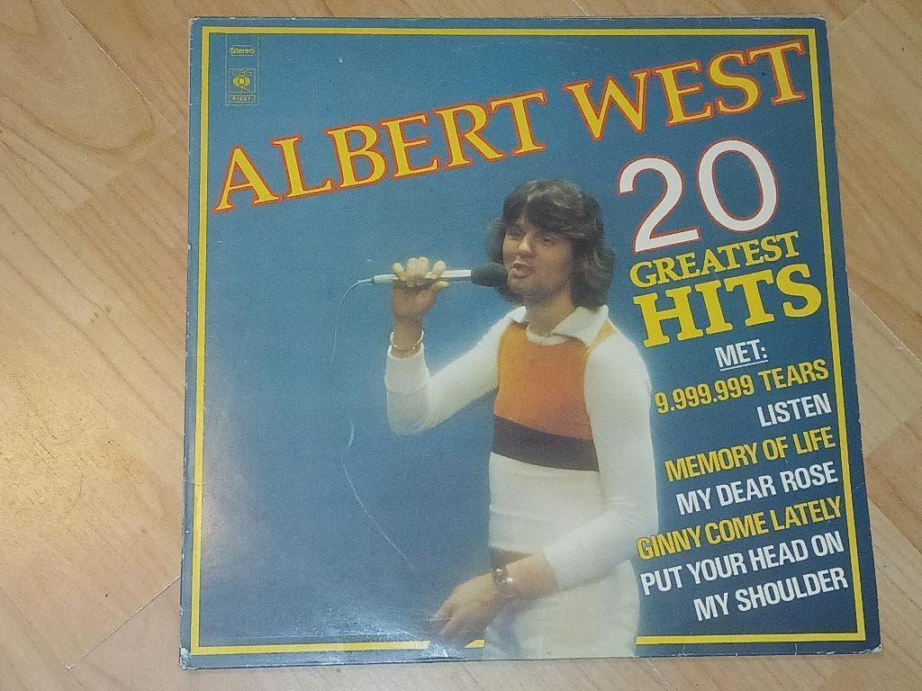 8 lp's van ALBERT WEST, Cd's en Dvd's, Vinyl | Pop, Gebruikt, 1980 - 1989, 12 inch, Ophalen of Verzenden