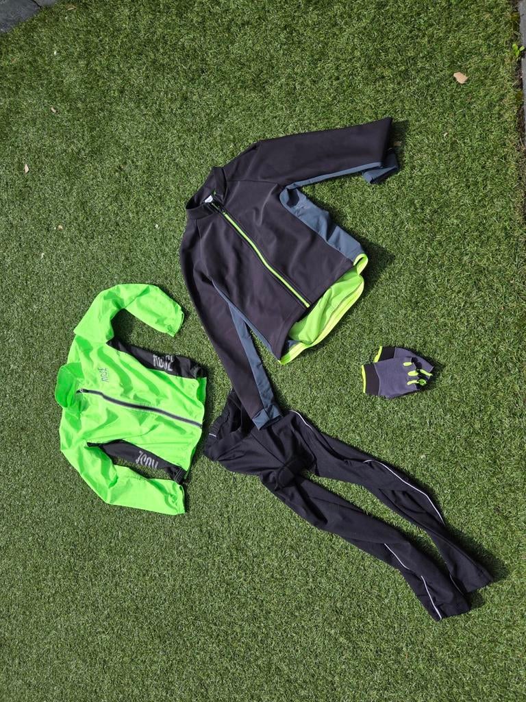 Fietskleding maat 164, Zo goed als nieuw, Decathlon, Bovenkleding, Ophalen