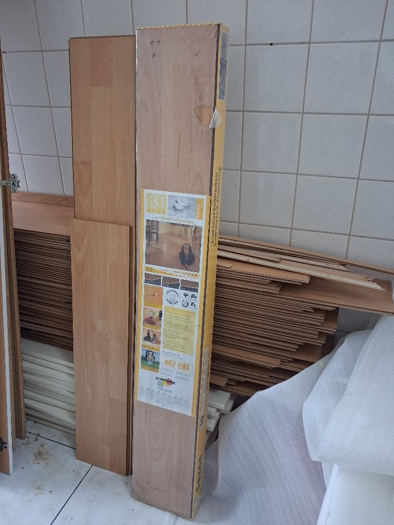 Laminaat, Ophalen, Gebruikt, 50 tot 150 cm, 10 m² of meer