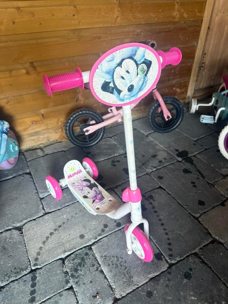 Mini mouse step, Ophalen of Verzenden, Zo goed als nieuw, Gewone step