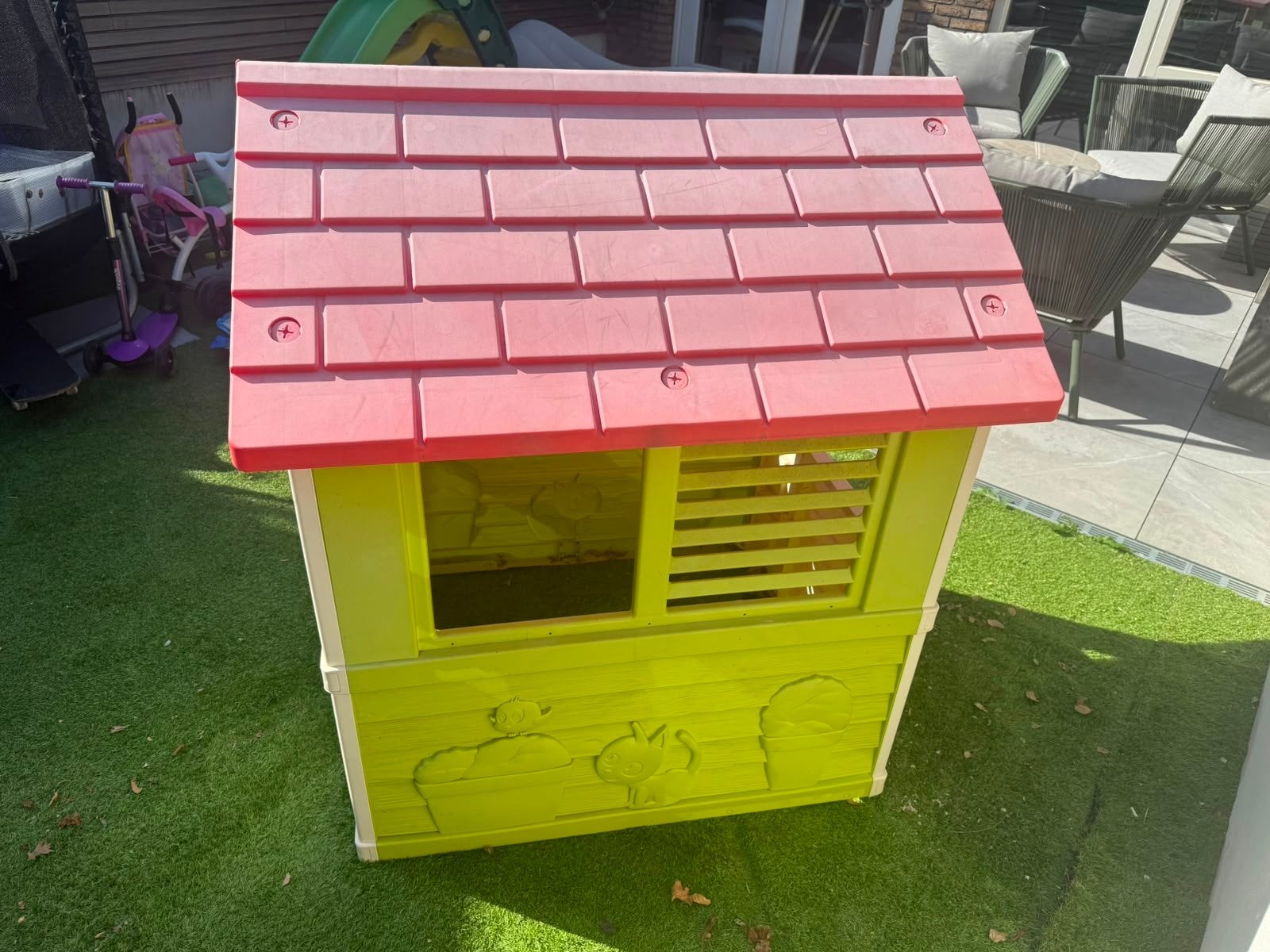 DEZE WEEK EXTRA VOORDELİG Smoby speelhuisje, Ophalen, Zo goed als nieuw, Plastic