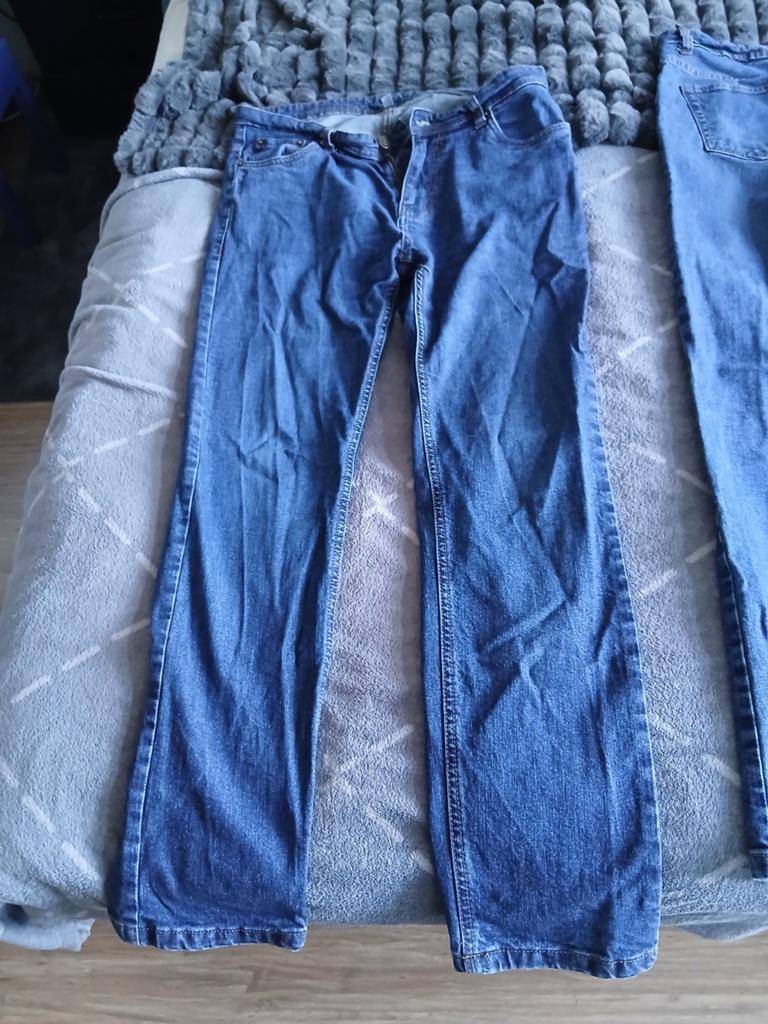 Comfortabele blauwe jeans met stretch, maat W32 L32., Kleding | Dames, Ophalen of Verzenden, Zo goed als nieuw, Blauw