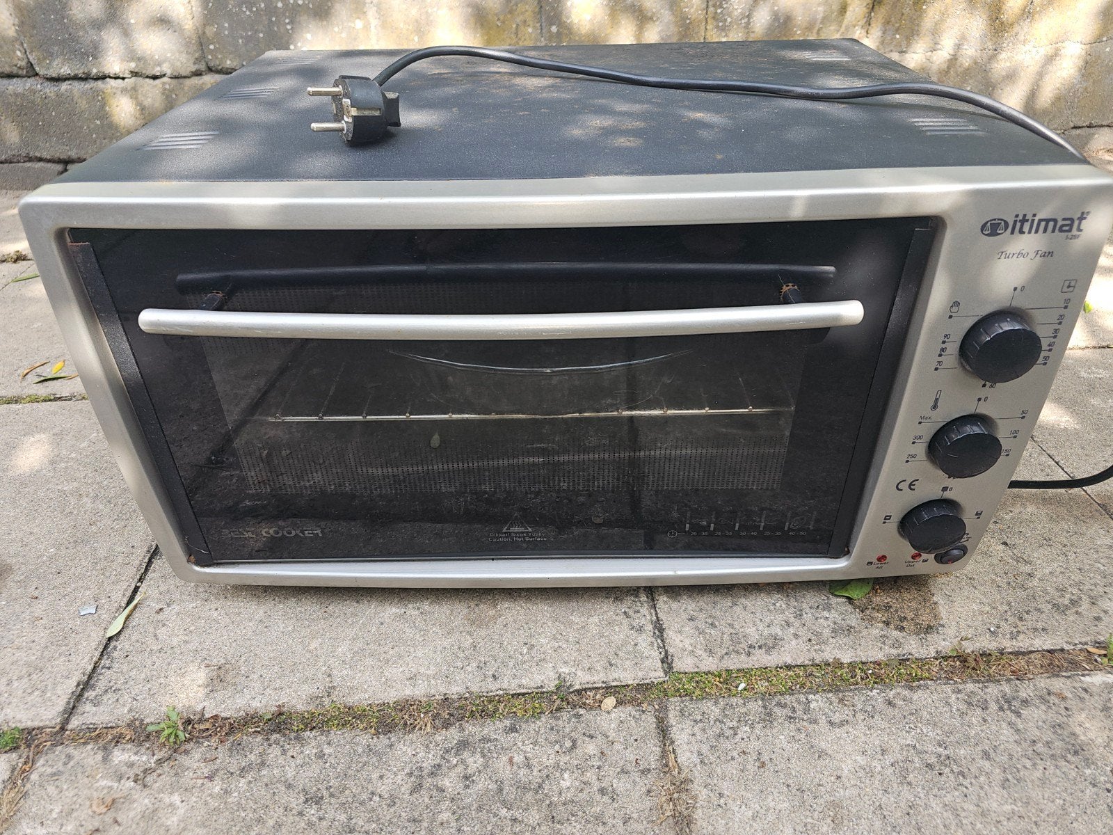 Itimat elektrische oven / tafeloven met Turbo Fan, Witgoed en Apparatuur, Ovens, Ophalen, Minder dan 45 cm