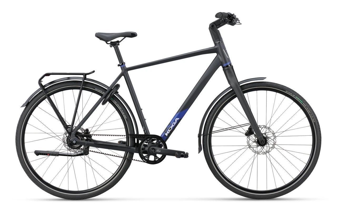 Koga F3 8.0 Rigid Vulcan Black zgan maat L 57, Ophalen, Zo goed als nieuw, 57 tot 61 cm, Koga Miyata