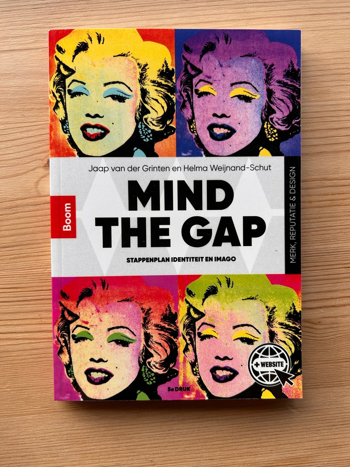 Mind the Gap: Stappenplan Identiteit en Imago (5e druk), Boeken, Ophalen of Verzenden, Zo goed als nieuw, Overige onderwerpen
