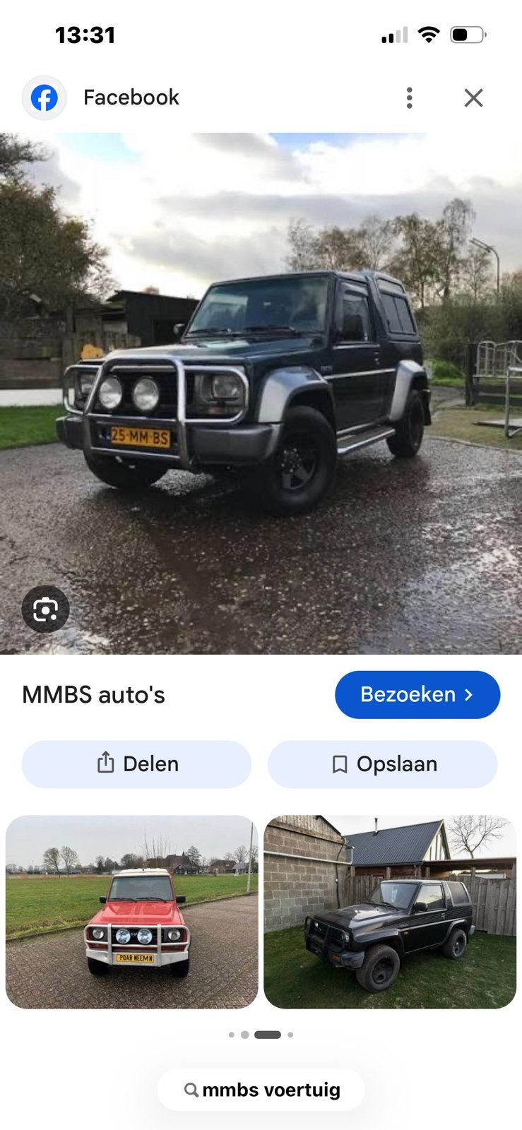 Mmbs voertuig gezocht auto of caddy., Ophalen of Verzenden