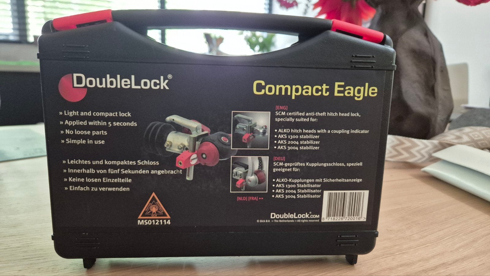 Doublelock caravan slot. Nieuw!, Ophalen, Nieuw, Batterij
